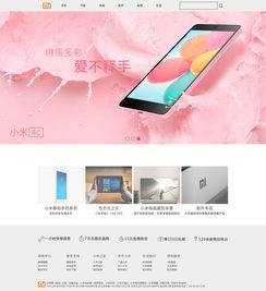 小练习 小米官网设计与制作